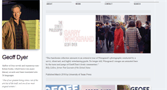 Desktop Screenshot of geoffdyer.com
